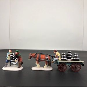 Department 56 1996 Vintage HVC A New Potbellied Stove For Christmas 56593 EUC